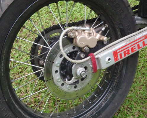 Honda xr200 disc brake conversion #6