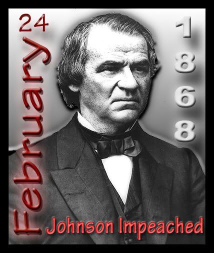 Johnson was impeached,
