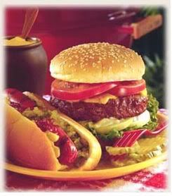 Hot Dogs and Hamburgers Pictures, Images and Photos