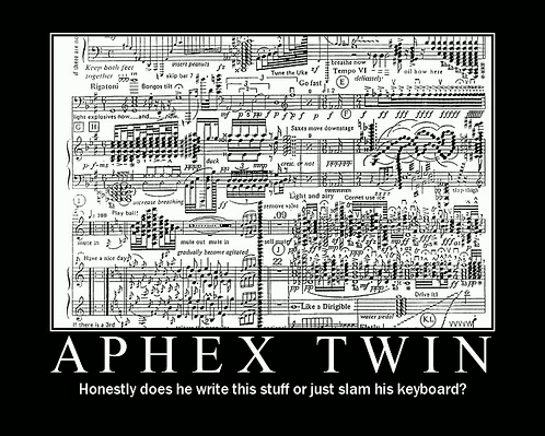 Aphex Twin Demotivator