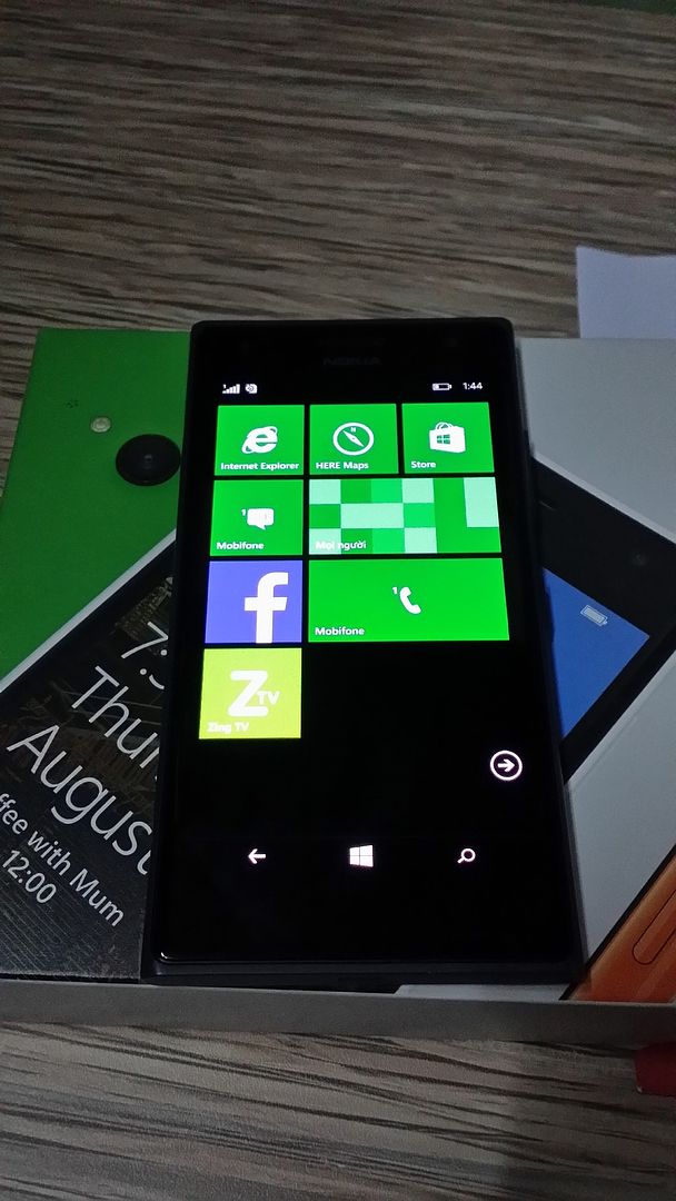 Lumia 730 fullbox new 99% mới mua 17 ngày - 3
