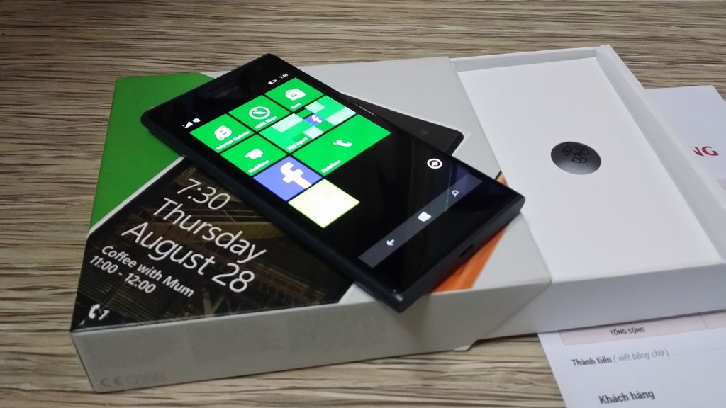 Lumia 730 fullbox new 99% mới mua 17 ngày - 2