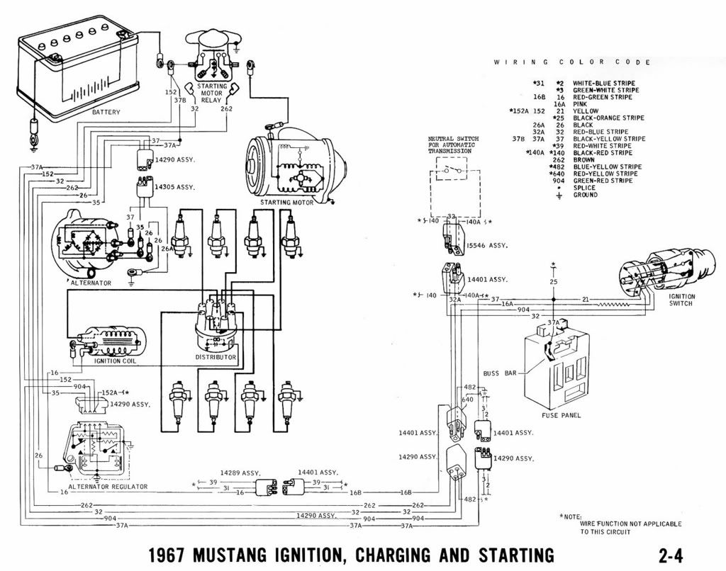 67 wiring help - Vintage Mustang Forums