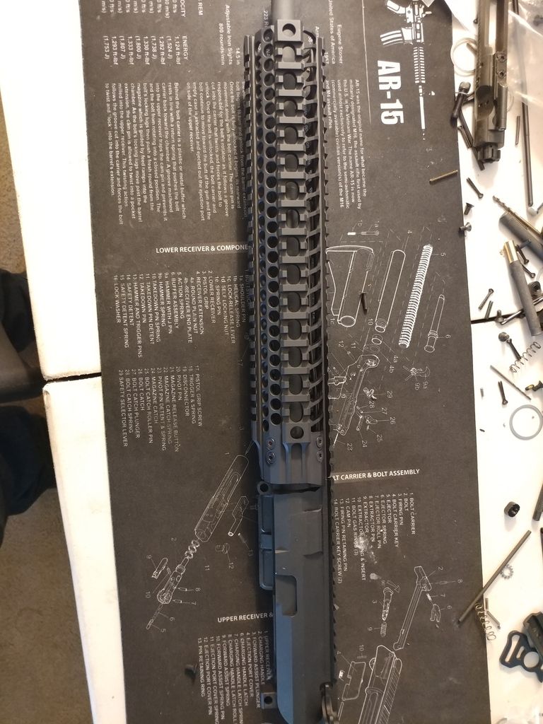 Spikes Upper 16 Barrel 13 Rail And Gen 1 Billet Upper Calguns Net