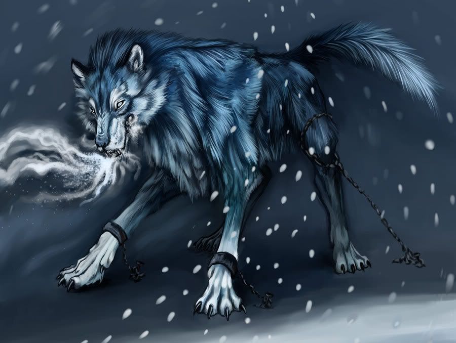 Chained Wolf