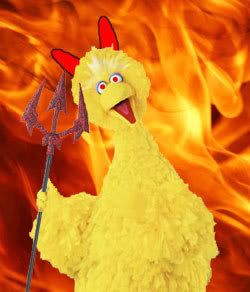 Big Bird from hell