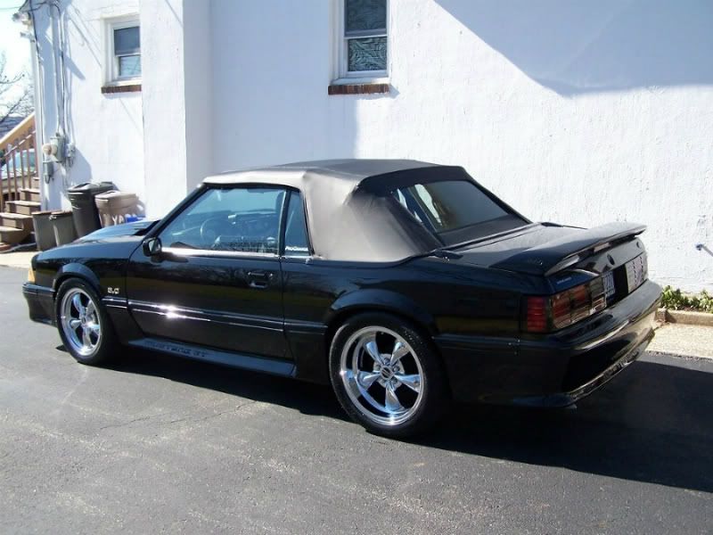 fox body convertible wheel pics Page 2 Ford Mustang Forums Corral