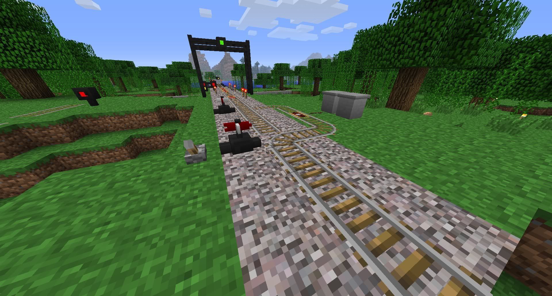 Railcraft Traincraft Minersuite