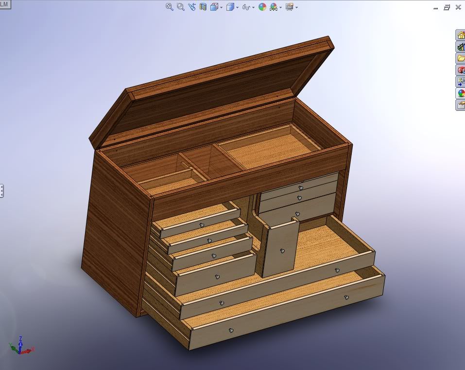 Wood Machinist Tool Chest Plans PDF Woodworking