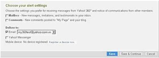 Cách tạo Blog Yahoo 360