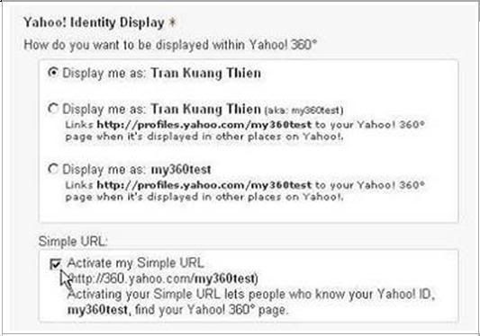 Cách tạo Blog Yahoo 360