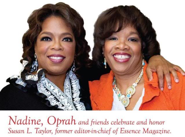 Nadine and Oprah Winfrey