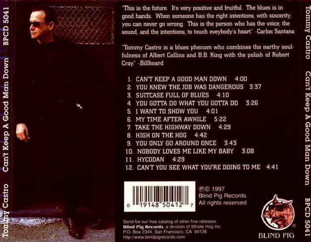 Tommy Castro - Can't Keep a Good Man Down (1997)