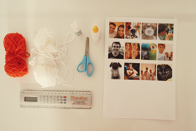 Varal de fotos