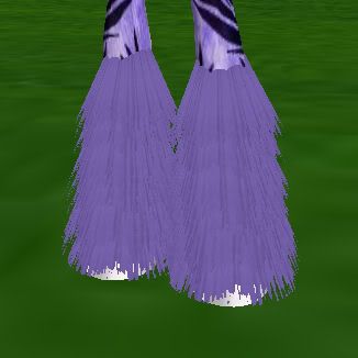 SC Purple with silver hooves