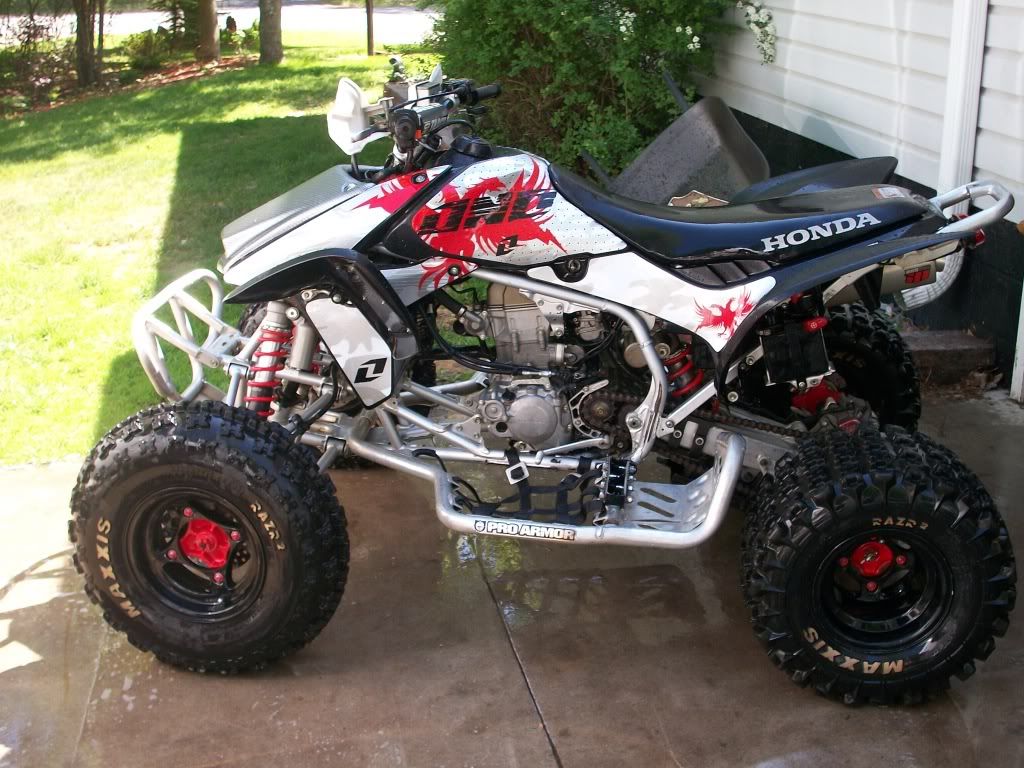 Some Pics of my Quads Honda TRX Forums Honda TRX 450R Forum