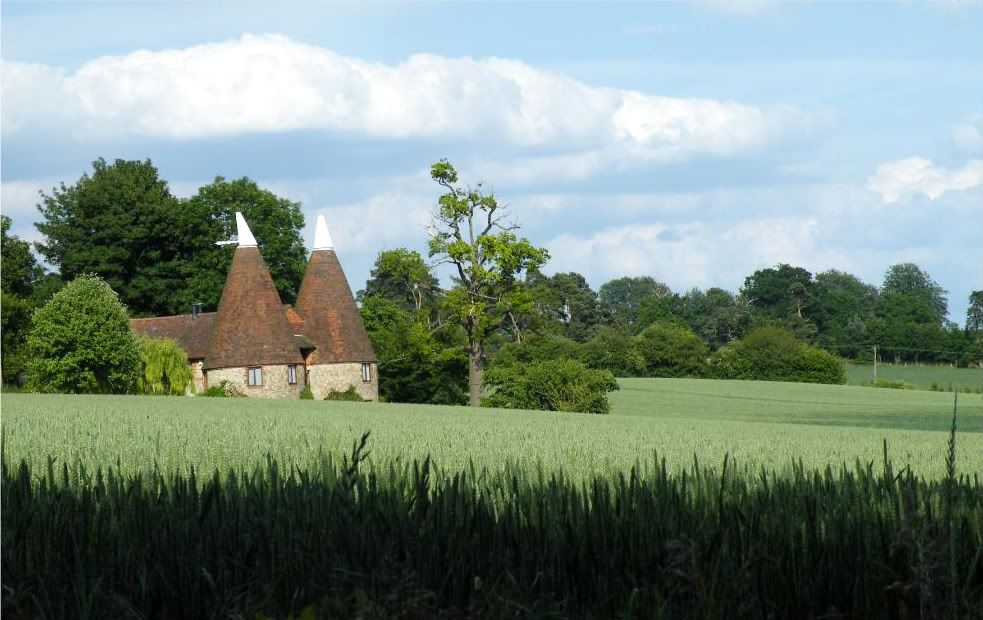 Kent Oast houses Pictures, Images and Photos