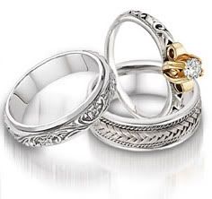 art wedding rings