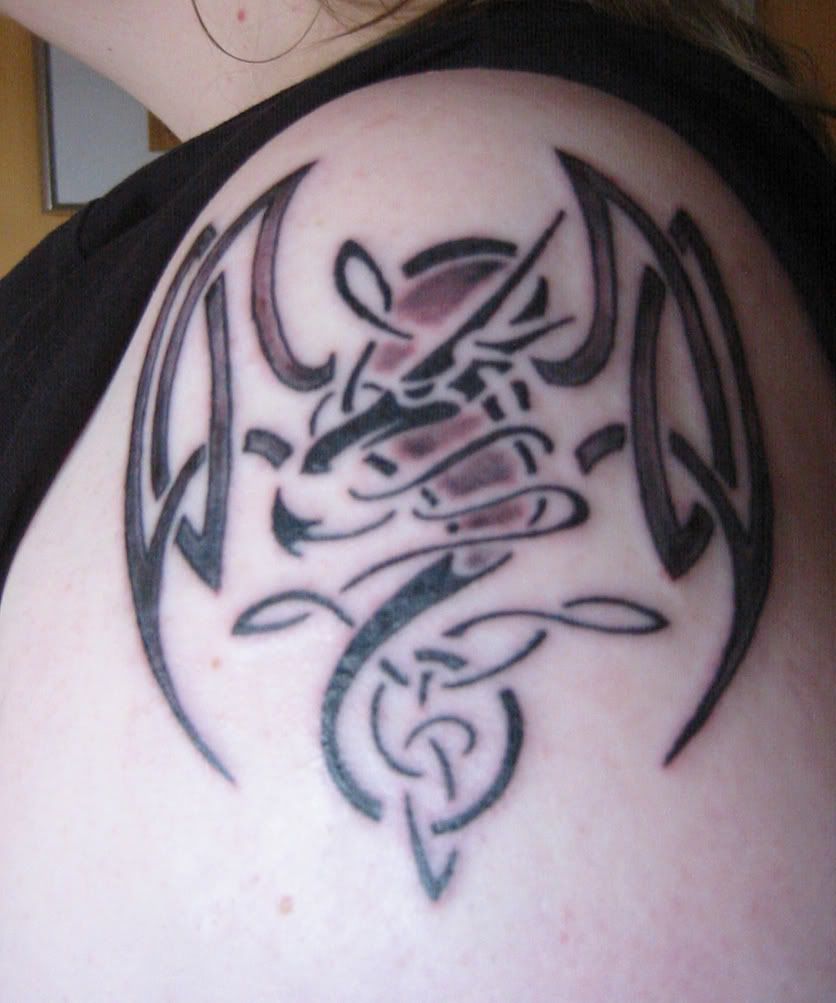 Celtic+dragon+tattoo+meaning