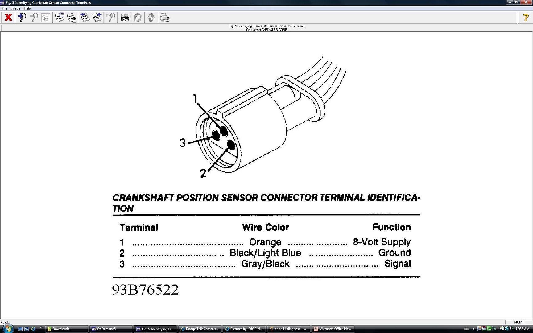 Dodge Crank Sensor Problems