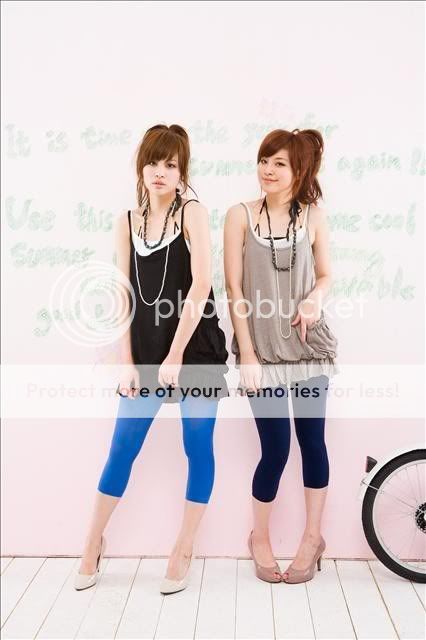 New Footless Leggings Tights Solid Blue e088  