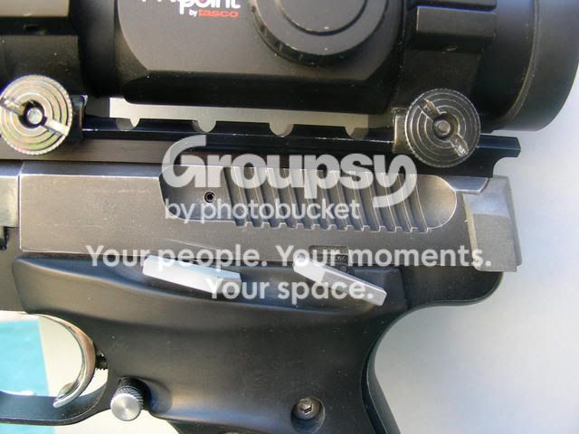 prototype slide racker/cocking ears for buckmark... | Rimfire Central ...